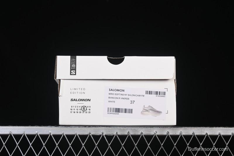 Maison Margiela MM6 x Salomon Spectur Low-Top Lace-Up Casual Lifestyle Shoes in White - AJE5