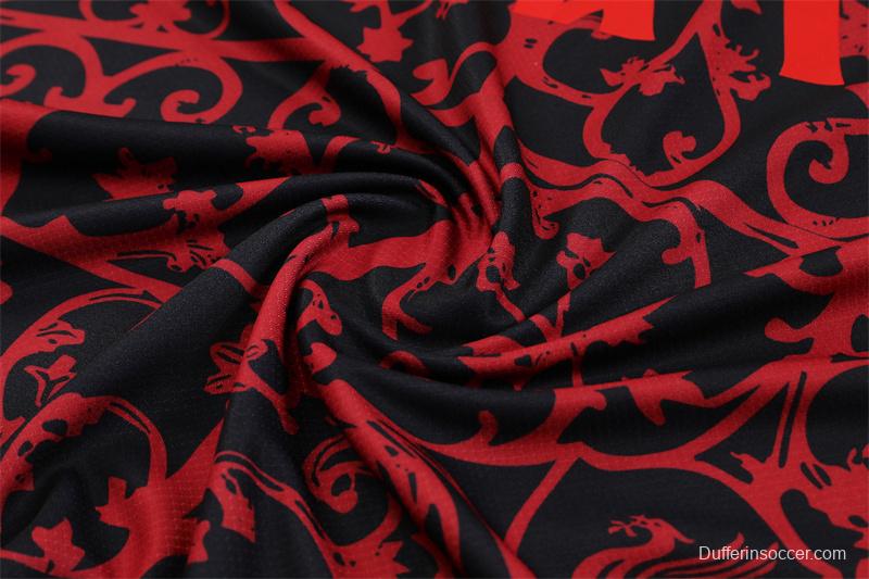 25/26 Liverpool Red Camouflage Short Sleeve Jersey+Shorts with XS