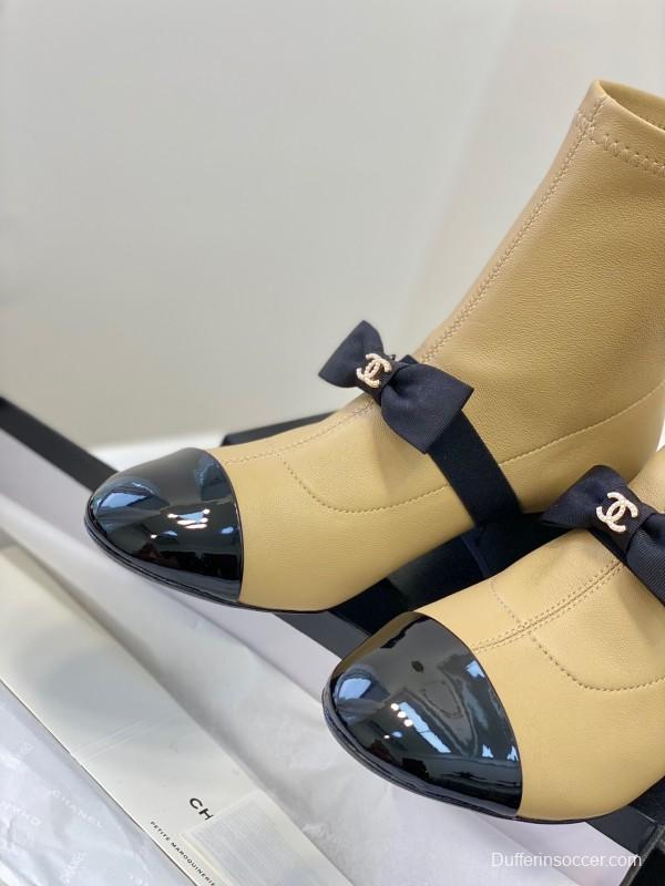 Chanel 2025/SS Bow Mary Jane Ankle Boots - LY00320
