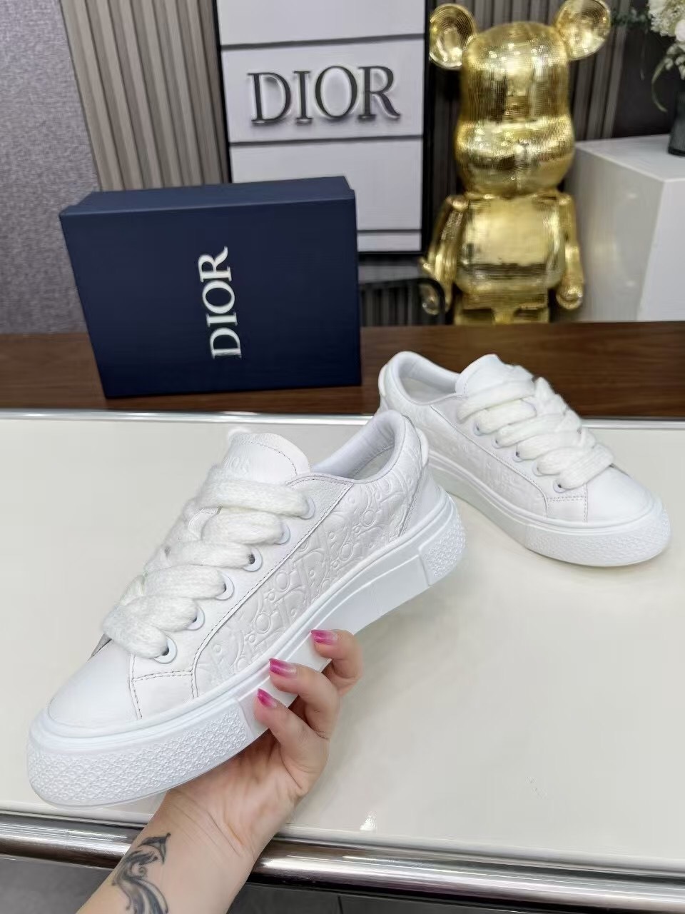 Dior B33 Sneakers Classic Tennis Shoe Redesign - AS00290