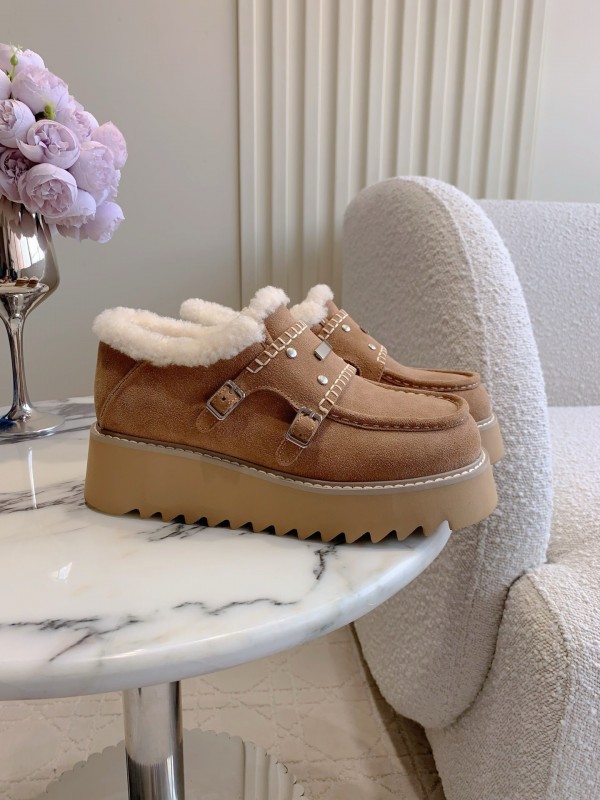 UGG 2025/SS Wool Warm Platform Casual Shoes - AS00300