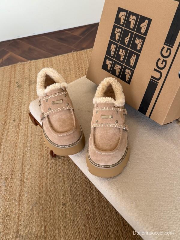 SugarSu Retro Platform Snow Boots Chunky Sole Casual Shoes - KFY00270