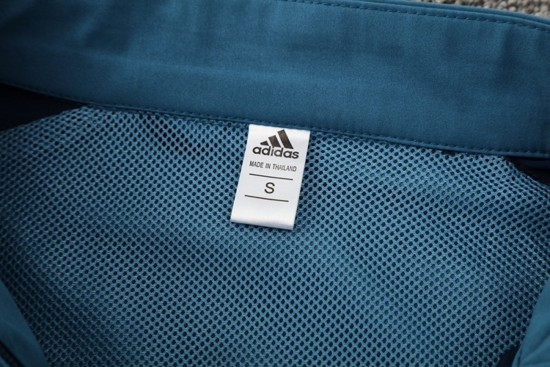 25/26 Arsenal Blue Full Zipper Jacket+Long Pants S-3XL