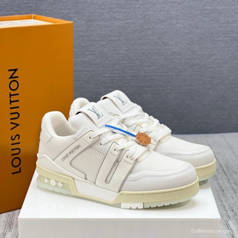 Louis Vuitton Trainer Sneaker Low Casual Sports Culture Versatile Basketball Shoes - LY00400