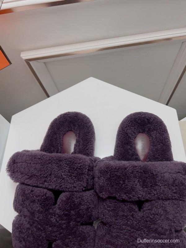 H ERLING Mao Slippers 2025 SS Collection Genuine Fur Comfort - LY00270