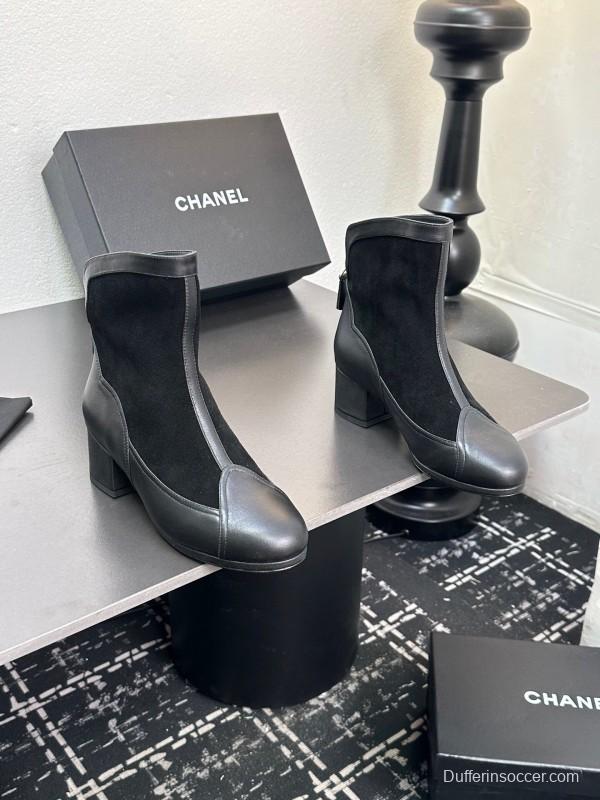 Chanel 2025 SS Short Boots Essential Fall Winter Fashion Item - LY00390