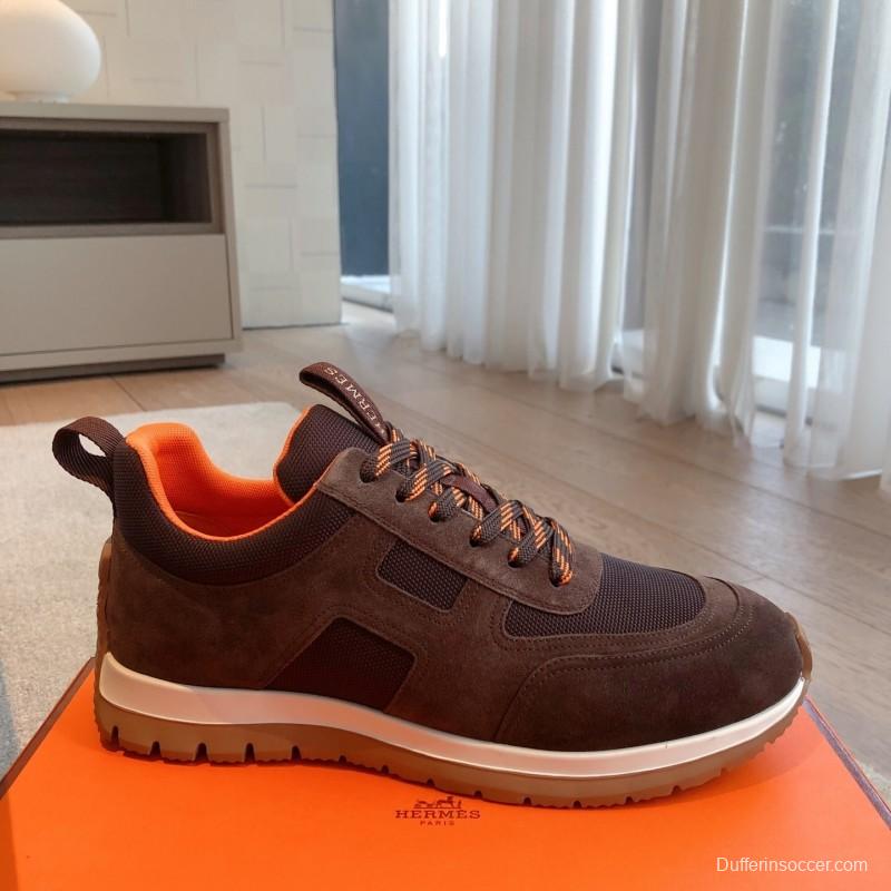 H Boot-Type Early Spring New Shoes with Classic Chelsea and British Color Blocking Design - AS00380