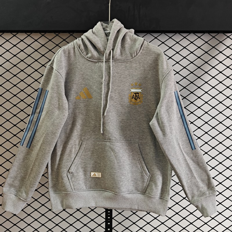 Player Version 2026  Argentina Home Fleece Hoodie 9 Colors