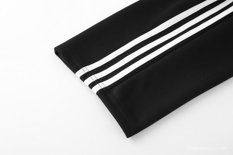 2026 Adidas Black Full Zipper Jacket + Long Pants