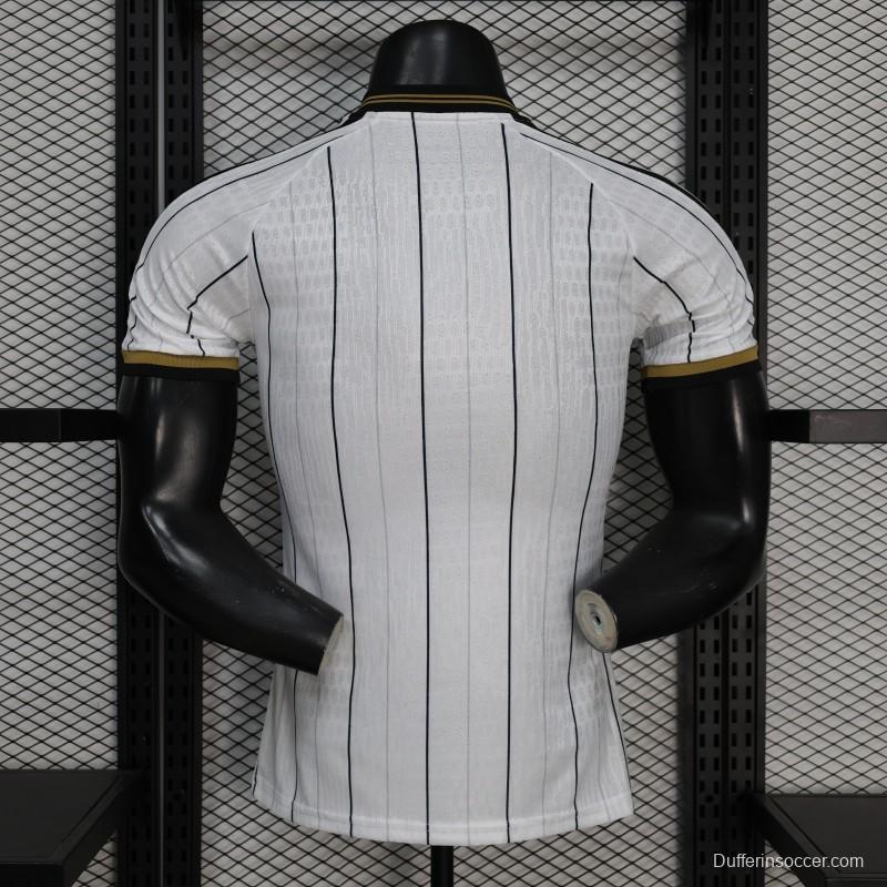2026 Player Version Japan White with Black Pinstripes Jersey