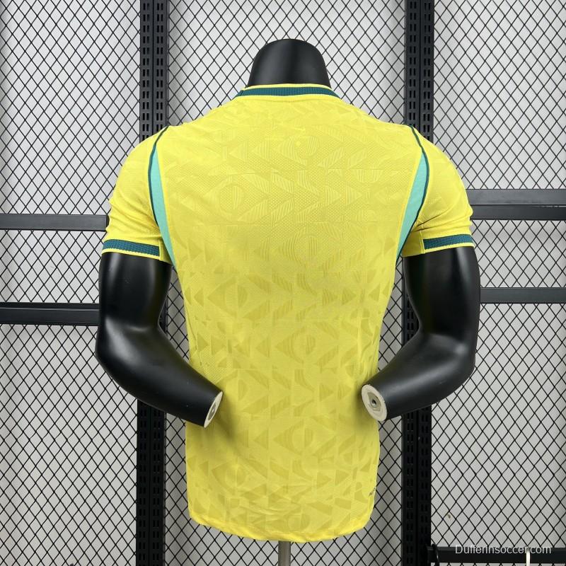 2026 Player Version Mens Brazil World Cup Home Jersey