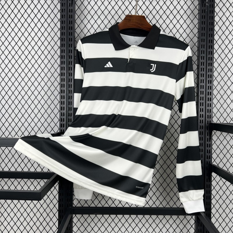 2025/26 Mens Juventus Fourth Long Sleeve Jersey