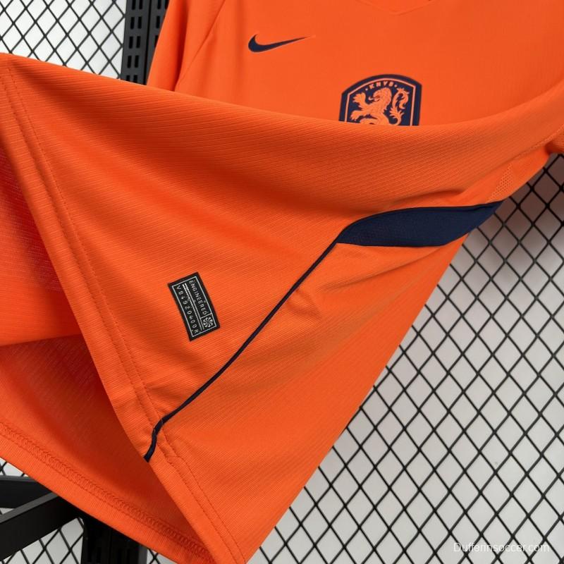2026 Mens Netherlands World Cup Home Jersey