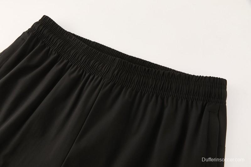 26/27 Chelsea Black Full Zipper Hooded Jacket Tracksuit + Long Pants