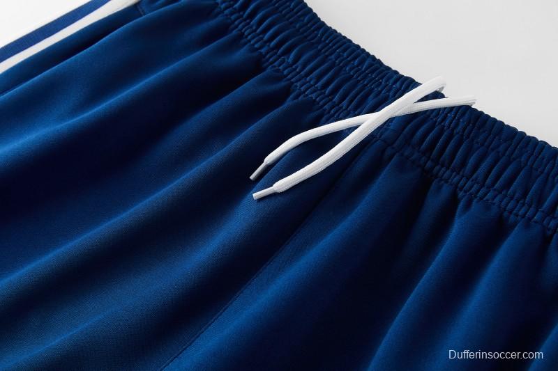 2026  Adidas Royal Blue Full Zipper Jacket + Long Pants