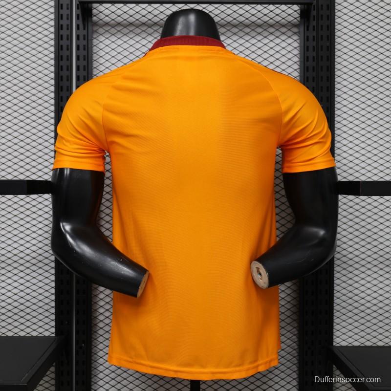 Player Version 26/27 AS Roma x Adidas Originals Orange Special Edition Jersey