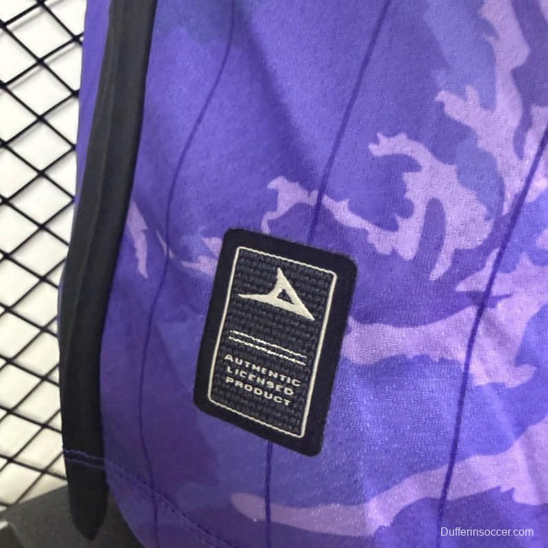 Player Version 25/26 Mazatlán FC Purple with Marble Wash Texture Jersey