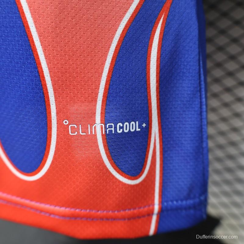 Player Version 2026 Japan Blue with Red Flame Graphic Home Special Edition Jersey
