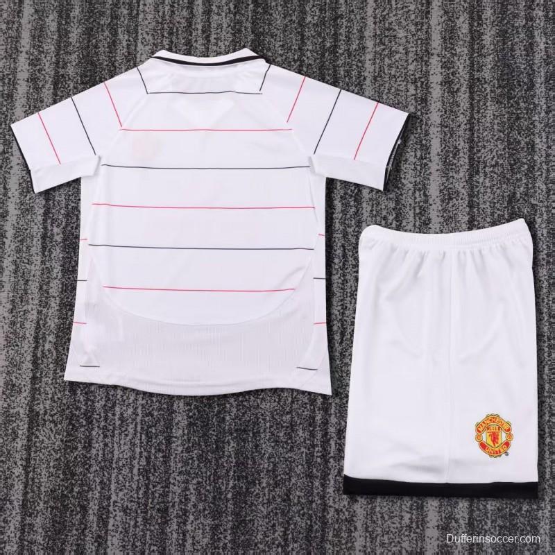 Retro Kids 03/05 Manchester United Away Jersey