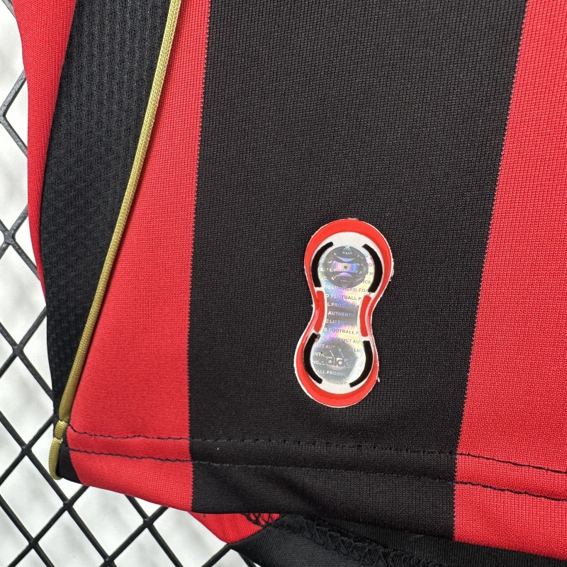 Retro Kids 06/07 AC Milan Home Jersey