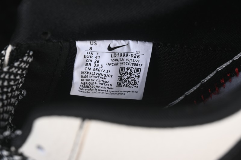 Nike Air Force 1 '07 Low Retro Casual Sneakers with Full-Length Air Cushion - LD1999-026