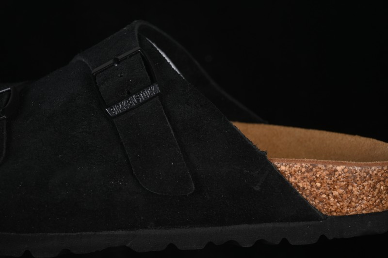 Birkenstock Suede Shearling-Lined Sandals - 1009532
