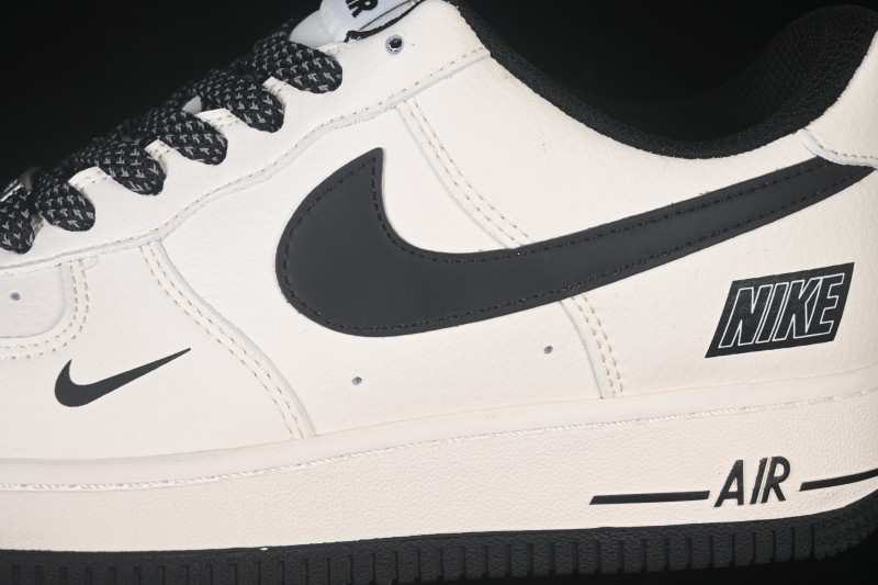 Nike Air Force 1 '07 Low Black White Classic Low-Top Casual Sneakers - JP8028-073