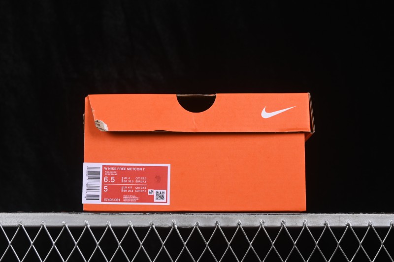 Nike Free Metcon 7 Mesh Round-Toe Lace-Up Cushioned Training Lifestyle Shoes - II7405-061