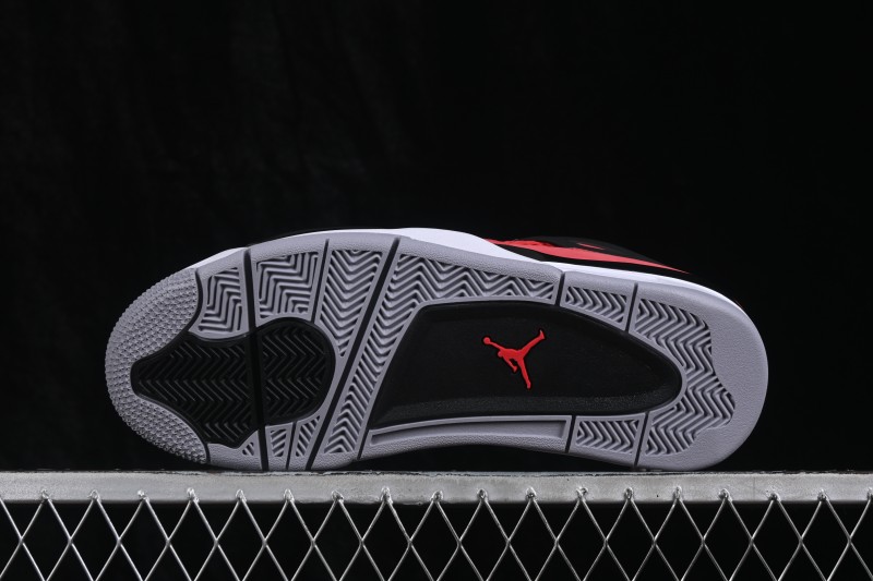 Air Jordan 4 Retro 'Toro' Running Shoes with Premium Leather Upper - FQ8138-600