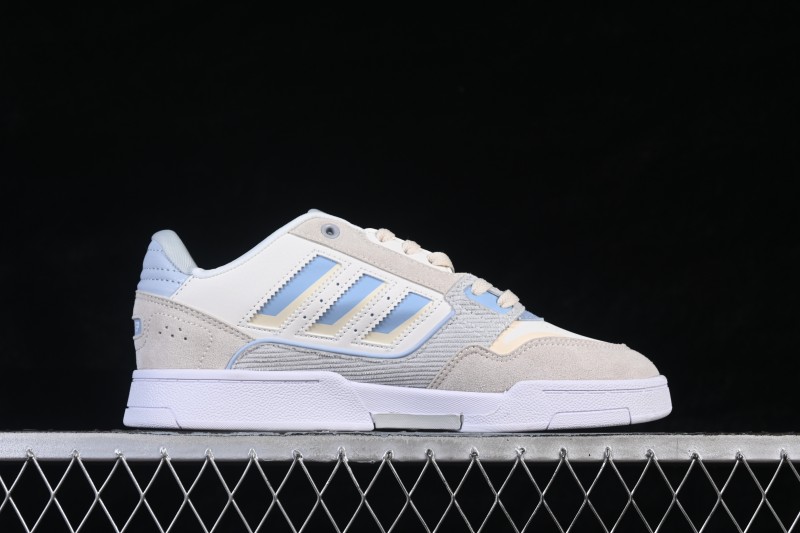 Adidas Originals Drop Step Low 2.0 Basketball-Inspired Campus Casual Skateboarding Shoes - JP9974