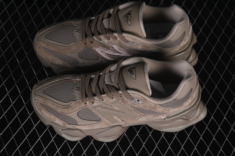 New Balance 9060 Retro Running Shoes with ABZORB Cushioning - U9060IWD