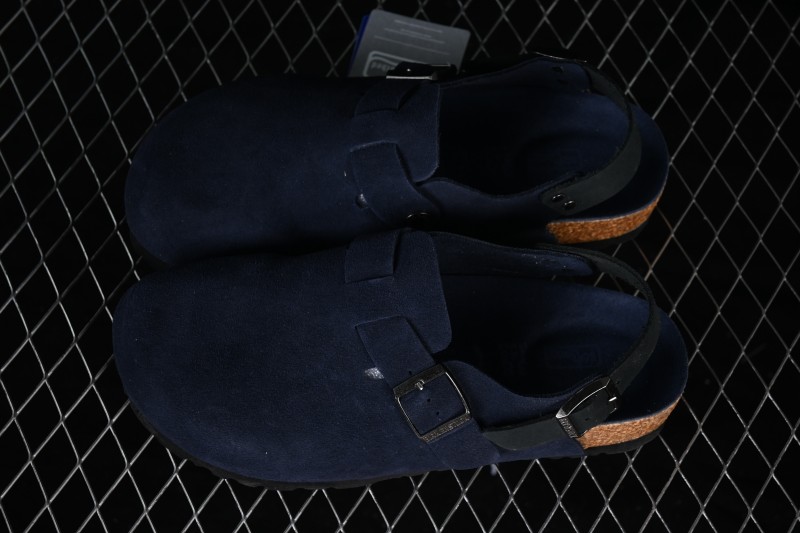 Birkenstock Arizona Soft Footbed Sandals with Sheepskin Lining and Cork-Latex Midsole - 1030668
