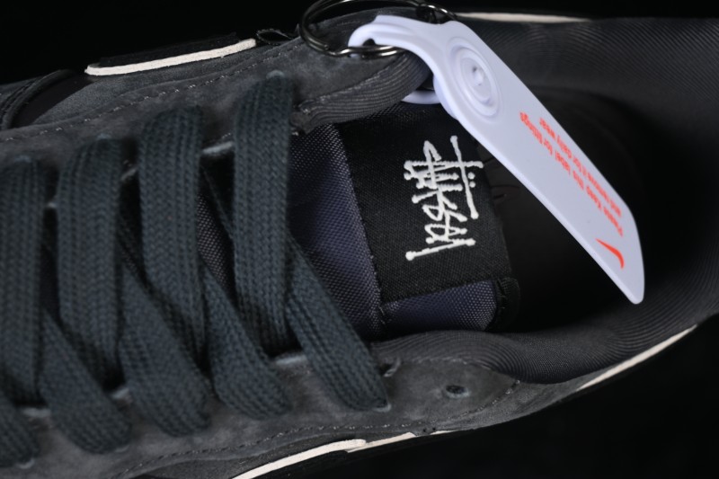 Nike Stussy Air Force 1 '07 Low Skateboarding Shoes with Iconic Co-Branding - BK1916-002
