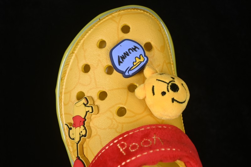 Crocs Disney Winnie the Pooh Platform Clog with Cushioned Footbed - Cloud