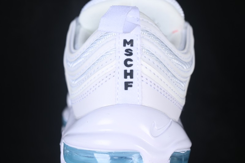 Nike Air Max 97 Retro Running Shoes with Holy Water-Inspired Air Cushion - Mschf x Inri