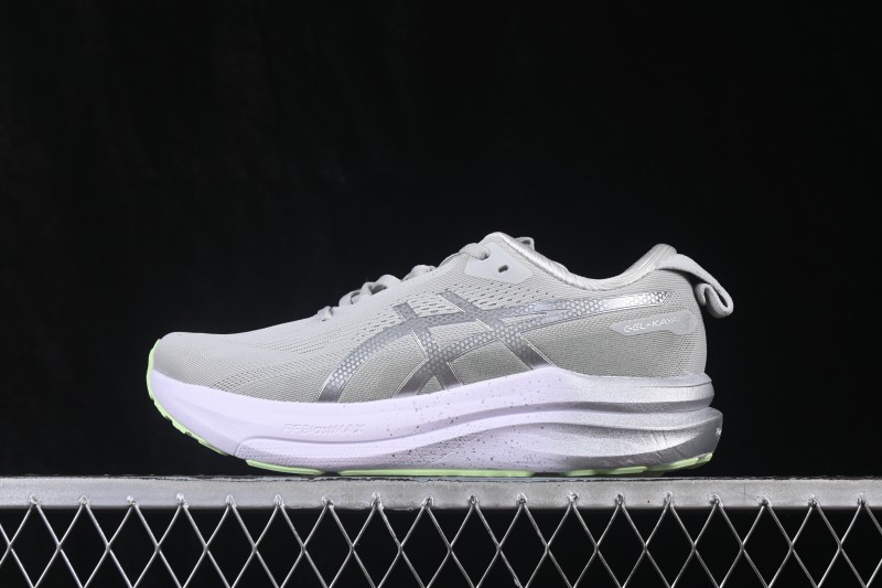Asics Gel-Kayano 33 Running Shoes with Breathable Mesh and Advanced Cushioning - 1011C302-108