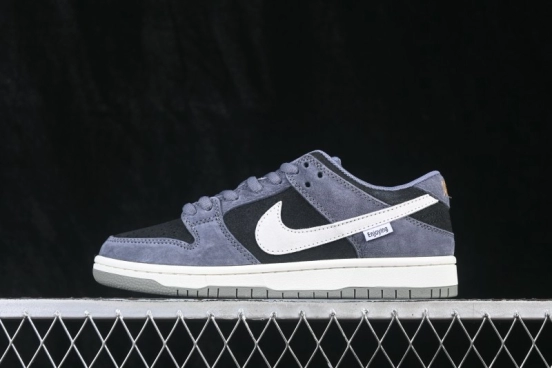 Nike SB Dunk Low Skateboarding Shoes with Cushioned Collar and Vulcanized Sole - HF3063-002
