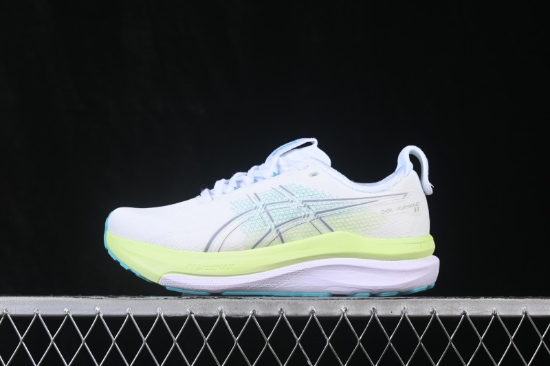 Asics Gel-Kayano 33 Running Shoes with Breathable Mesh and Professional Cushioning - 1011C227-100