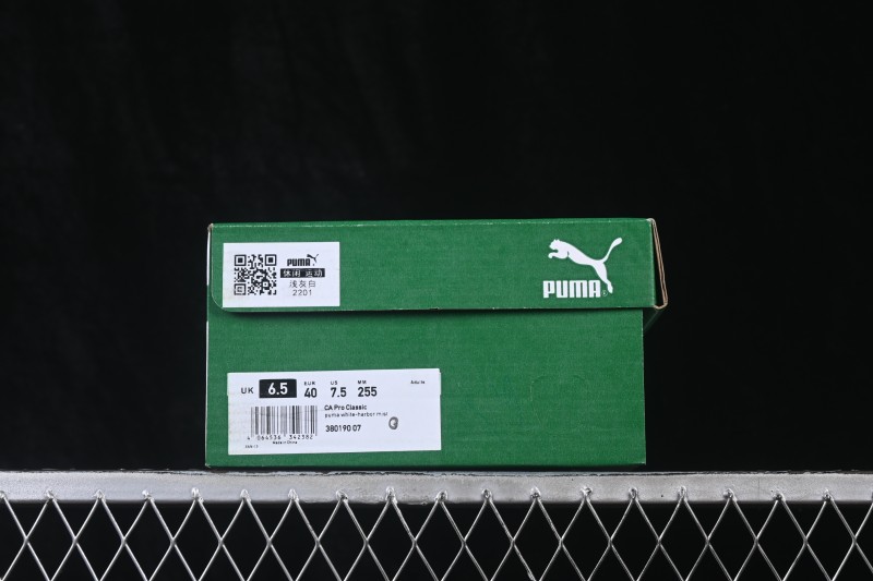 Puma CA Pro Classic Low-Top Lifestyle Sneakers with Retro Court Design - 380190-07
