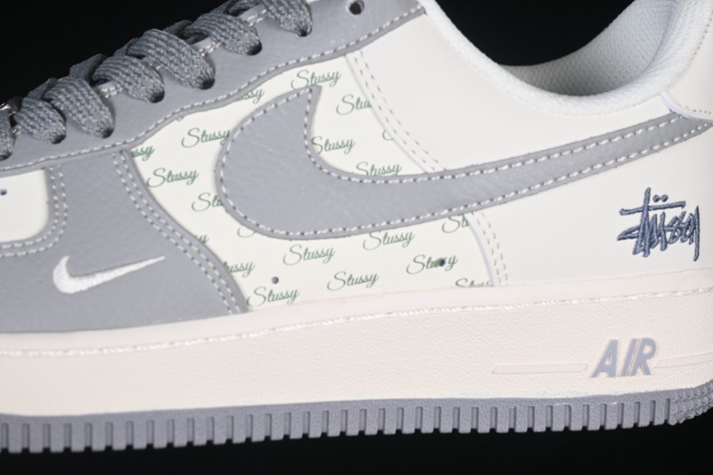 Nike Air Force 1 '07 Low Stussy Collaboration Casual Skateboarding Shoes - HH7518-082