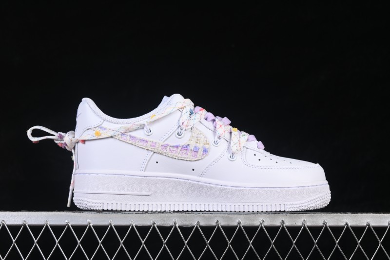 Nike Air Force 1 '07 Low Kuromi Casual Skateboarding Shoes - DC9999-556