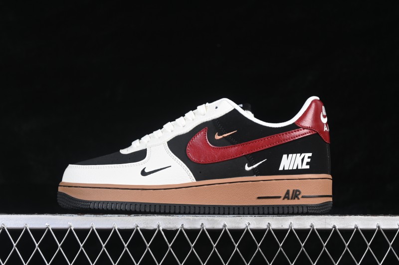 Nike Air Force 1 '07 Low Casual Sneakers with Color Blocking Design - IM3378-122