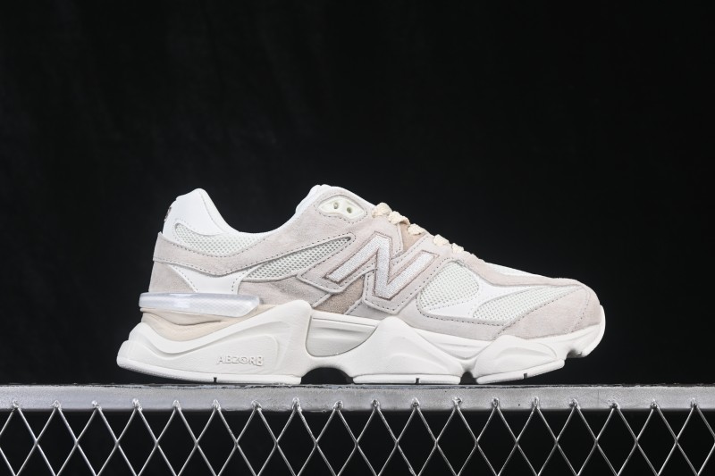 New Balance NB9060 Retro Running Shoes with ABZORB Cushioning - U906078T