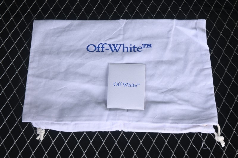 Off-White 3.0 Court Round-Toe Lace-Up Low-Top Casual Skate Shoes White Orange - AJD4