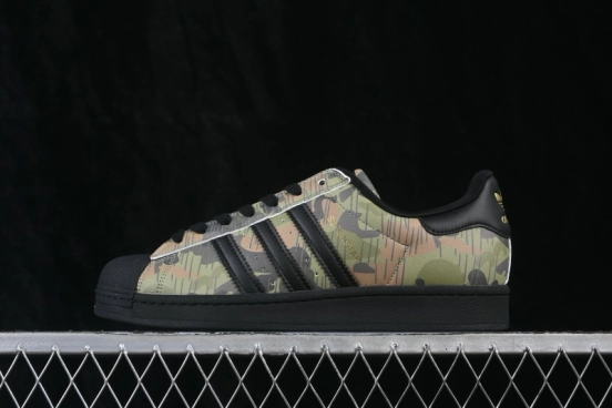 Adidas Originals Superstar II Retro Sneakers with Classic Shell Toe - KI5141