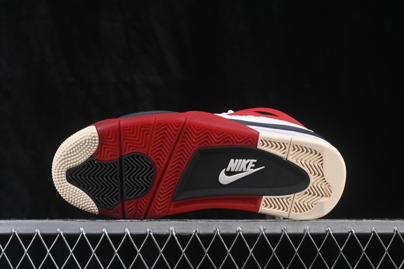 Nike Nigel Sylvester x Air Jordan 4 Retro Running Shoes with Brick-Inspired Design - IQ8055-100