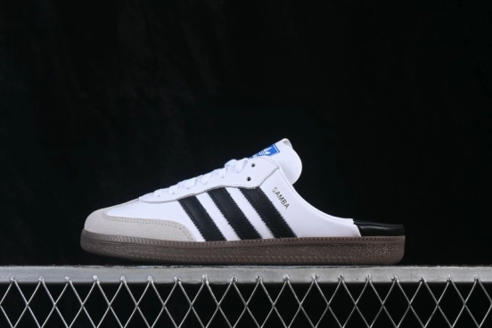 Adidas Samba OG Casual Slide Sandals with Premium Leather Upper - LB3814