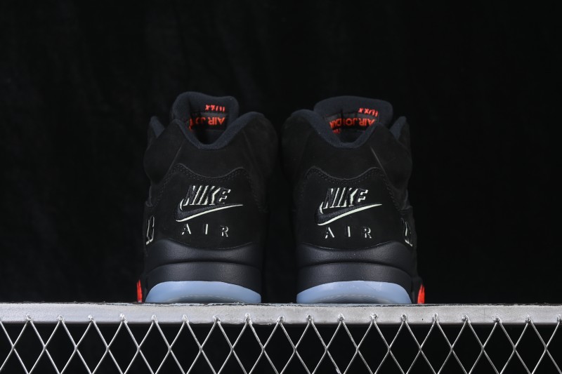 Air Jordan 5 Retro OG Halloween Black Glow-in-the-Dark Basketball Shoes - HQ7978-001