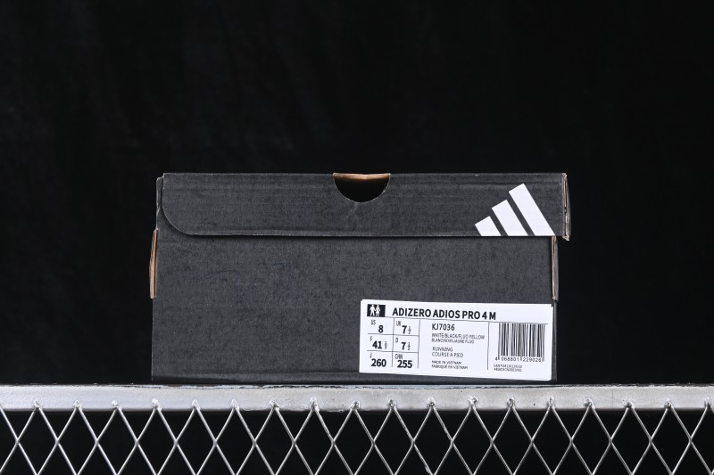 Adidas Adizero Adios 4 M Breathable Lightweight Low-Top Running Shoes - KJ7036