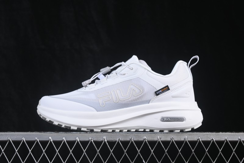 Fila Nuvole 4 Run Fashion Simple Classic Versatile Thick Sole Cushioning Breathable Rebound Running Shoes - A12M621205FBW